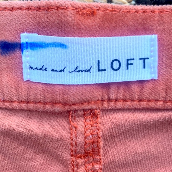 Loft Sienna Velour Jeans Size 0 | 25 - Picture 2 of 7